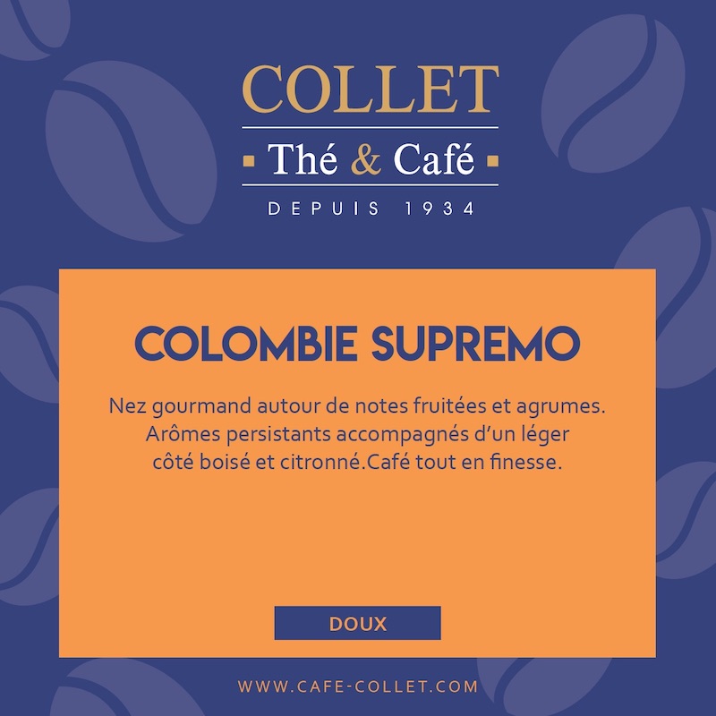Café COLOMBIE SUPREMO