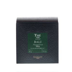 THÉ VERT BALI, 25 SACHETS CRISTAL | Dammann Frères