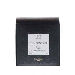 CHINE GUNPOWDER , 25 SACHETS CRISTAL | Dammann Frères
