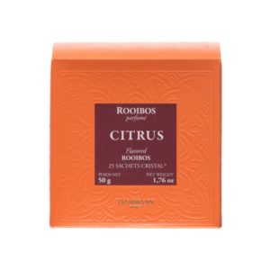 ROOIBOS CITRUS, 25 SACHETS CRISTAL | Dammann