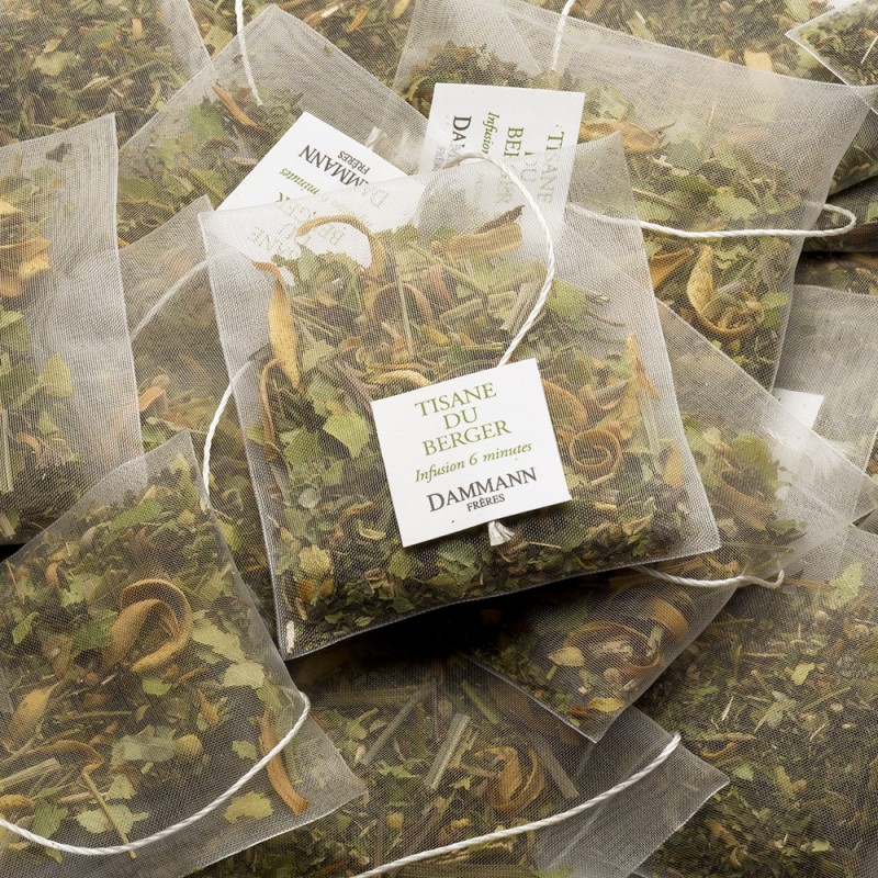 TISANE DU BERGER, 25 SACHETS CRISTAL | Dammann Frères – Image 2
